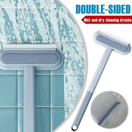 

Double-Sided Wet & Dry Dual-Use Cleaning Tool Professional Window Cleaner Brush