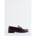thumbnail image 3 of Free Assembly Men's Leather Moc Toe Penny Loafers, 3 of 7