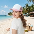 thumbnail image 3 of TOPTIE Adult 5 Panel Trucker Hat Foam Front Mesh Back Baseball Cap, 3 of 10