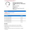 thumbnail image 2 of Oil Pressure Switch Connector - Compatible with 1992 - 1999 Chevy C1500 1993 1994 1995 1996 1997 1998, 2 of 2