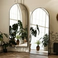 thumbnail image 5 of Anyrose 71" x 30" Arched Full Length Mirror Dressing Mirror Wall Mounted,Black, 5 of 7