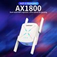 thumbnail image 1 of Repetidor De Wifi Repetidor inalámbrico Gigabit de 1800 Mbps, 3 modos, 2,4 G/5 GHz, accesorios para amplificador de red, 1 of 9