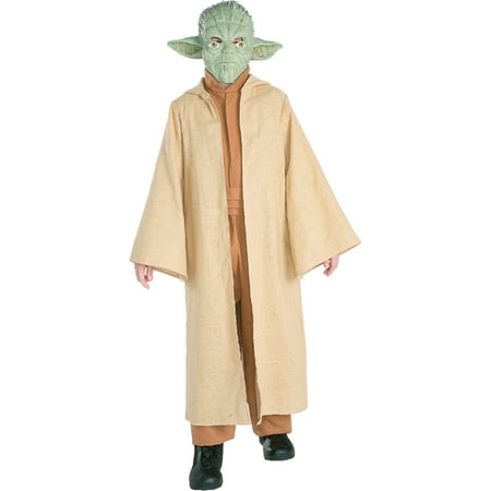 Morris Costumes Boys Jedi Master Yoda Deluxe Costume Large 12-14, Style RU882164LG
