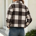 thumbnail image 7 of PiGOGI Womens Long Sleeve Cardigan Coat Button Front Jacket with Turndown Collar and Pockets Casual Soft Outerwear for Daily Wear, 7 of 7