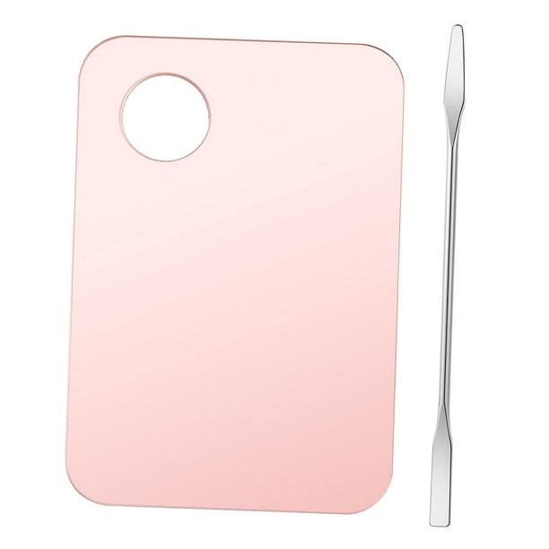 Paleta de mezcla de maquillaje BLESIY Lápiz labial de ojos base duradera Rosa