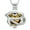 Gold, variant on Hollow Eye of Heart Memorial Urn Necklace for Men Women Cremation Jewelry Urn Ashes Necklace Ashes Keepsake Locket Necklace of Loved One