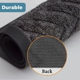 thumbnail image 3 of Howarmer Gray Door Mats Outdoor, Durable Rubber Welcome Mats Front Door Mats Rugs for Entryway, Patio, Busy Areas, 29"×17", 3 of 7