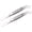5 Inch, variant on 5 Inch Stainless Steel Tweezers with Curved Serrated Tip Multipurpose Forceps for Craft Repairing 2 Pack