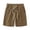 AA01 Coffee, variant on Waffle Knit Bermuda Shorts Women Elastic Waisted Drawstring Wide Leg Straight Knee Length Bottoms Quick Dry Breathable Summer Casual Shorts with Pockets