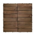 thumbnail image 6 of Achim OutdoorZ Interlocking Wood Deck Tiles - Royal Mahogany - 27 Tiles (27 Sq.Ft.), 6 of 7