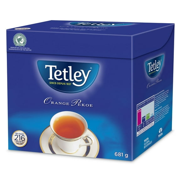 Tetley Orange Pekoe Tea, 216 tea bags