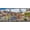 BLACK, variant on wall26 - Porto Portugal Town Skyline - Framed Canvas Art Wall Art - 16"x24"x3 White