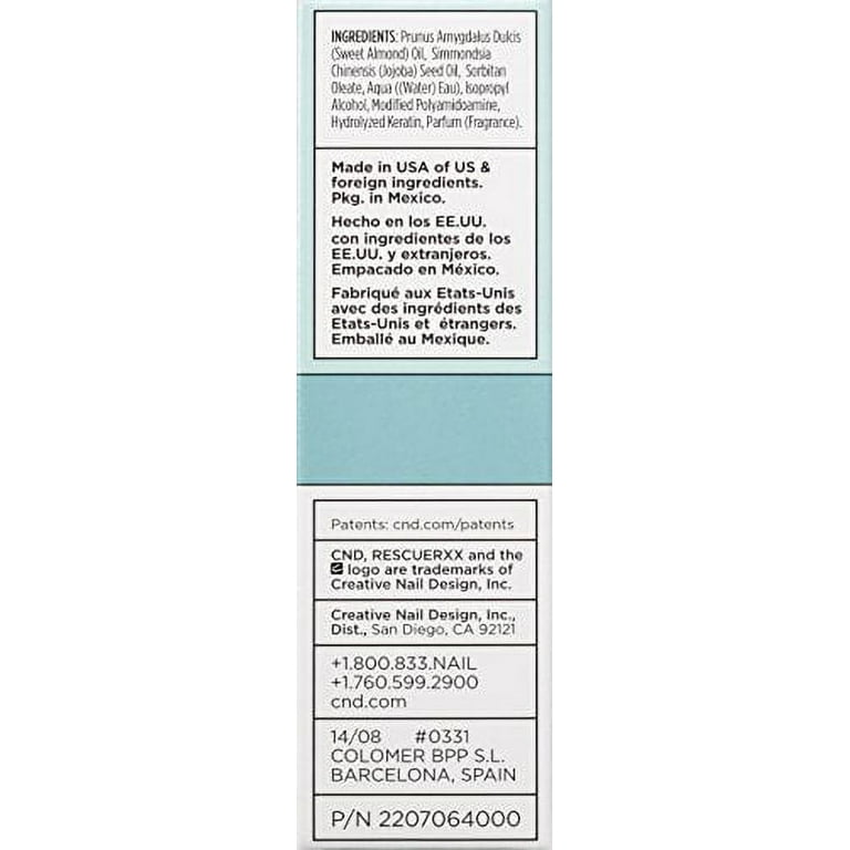 CND Rescue RXx, Daily Keratin Treatment, 0.5oz CND Rescue RXx, Daily Keratin Treatment, 0.5oz