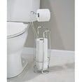 thumbnail image 3 of Interdesign 55662 8" X 6.5" X 24.5" Chrome Toilet Paper Holder & Reserve, 3 of 4