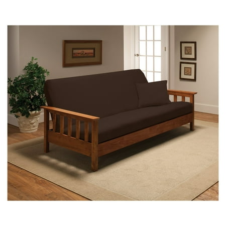 Madison Industries Solid Jersey Full Futon Cover