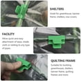 thumbnail image 5 of 20PCS 0.4" Pipe Clamps Plant Stakes Greenhouse Garden Netting Hoop Clips Tool, 5 of 7