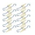 thumbnail image 1 of Unique Bargains 20Pcs Self Drilling Drywall Anchor 12mm Inner Dia Zinc Plated Eye Screw Hook Kit, 1 of 3