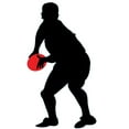 thumbnail image 2 of Rugby Silhouette Wall Decal by Wallmonkeys Peel and Stick Graphic (36 in H x 25 in W) WM149029, 2 of 4