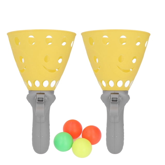 JUEGO DE BALL CATAPULT, 2 piezas resistencia al desesgaste doble catapulta ball fino trabajo para el día del niño