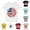 Black, variant on 4th of July T Shirts for Kids Funny American Flag Baseball Graphic Tees Short Sleeve Crewneck Cotton Tshirt Indenpendence Day Patriotic Tops 4 Years