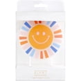 thumbnail image 2 of Slant Collections Birthday Shaped Cake Candle, 4" Diameter, Smiley Face, 2 of 2