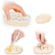 thumbnail image 2 of Cortador de galletas de plástico, masa, galleta, prensa, molde para hornear bollos, cortador de masa de plástico, galletas de masa, molde de bollo hecho en casa prensado Xemadio LL-2373, 2 of 5