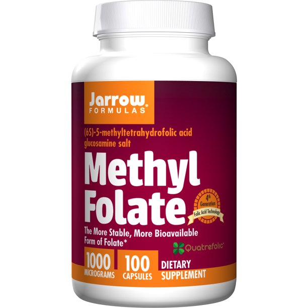 Jarrow Formulas Methyl Folate, Supports Brain, Memory, Cardiovascular