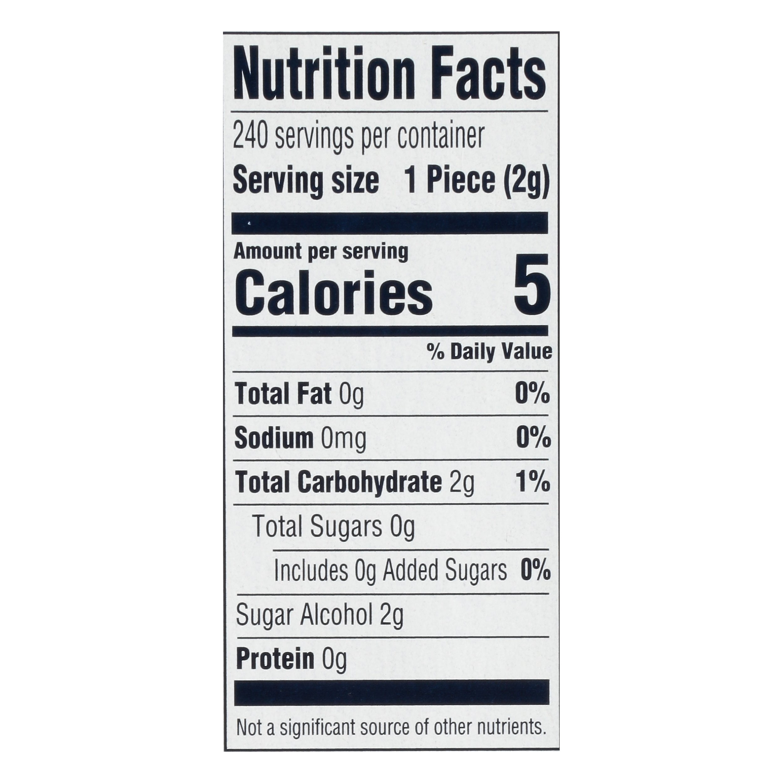 Orbit White Peppermint Soft Chew Gum, 40 Pieces, 6 Count