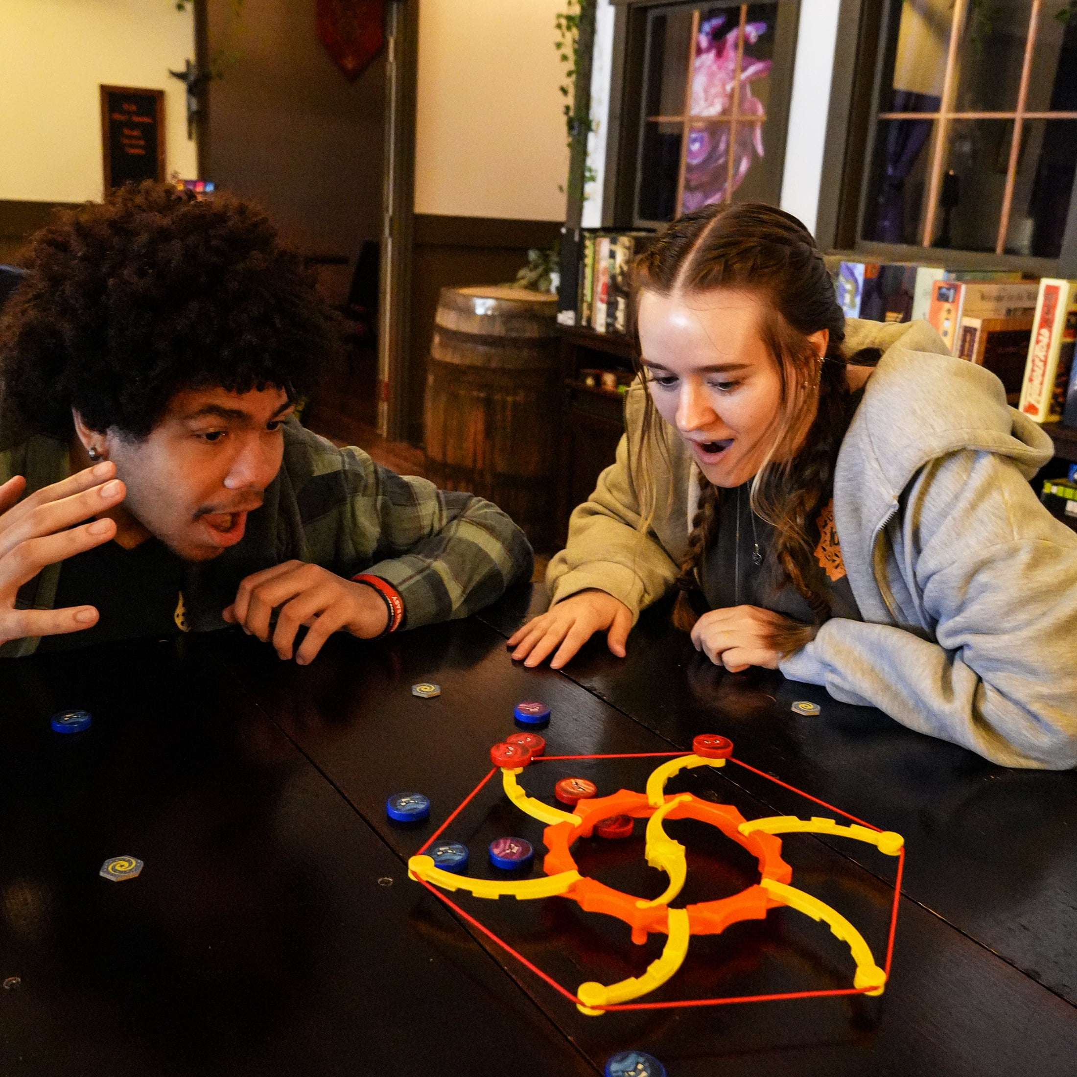 Out of Orbit, Magnetic Dexterity Board Game for 2–4 Players, Ages 8+, Flicking Space Strategy Party Game
