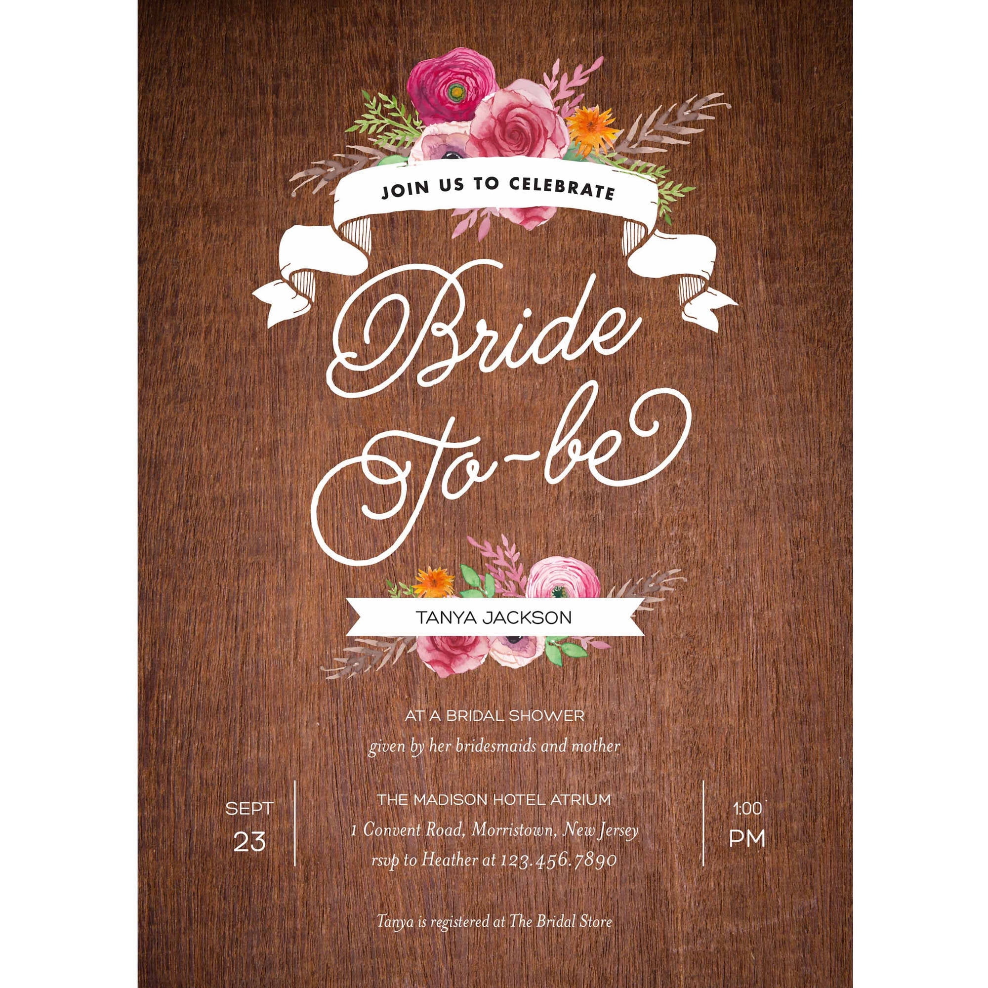 walmart shower invitations