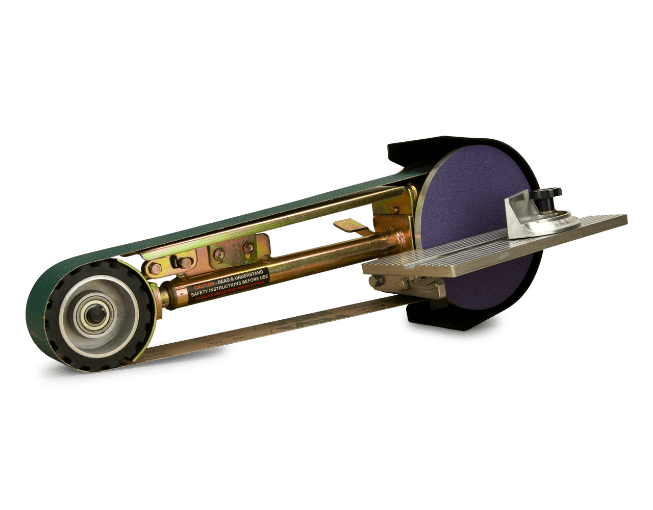 Multi Tool USA 2'' x 48'' Belt, 7'' Disc Grinder Attachment w/ Mitre