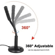 USB Computer Microphone – Plug and Play Cardioid Mic for Skype, Zoom, Online Chat, and Recording