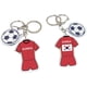 thumbnail image 1 of Yanonmyfd2026 World Cup Soccer Keychain - World Cup Pride Accessory, Football Fan Gift & Souvenir (2PCS),Korea, 1 of 48