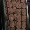 Chocolate Brown Blocks Woven Edge Craft Ribbon 0.25" x 40 Yards