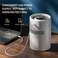 thumbnail image 4 of ZToonmas Humidifier And Air Purifier In One 4L Humidifier Large Cool Mist Humidifier Diffuser Purifier Humidifier for Bedroom With Mist Level Controland Purification Filter That Removes Impurities, 4 of 20