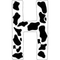 thumbnail image 2 of 10 inch Cow  Animal Print Letter Decals Stickers from A to Z, 2 of 25