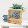 thumbnail image 4 of Jadeshay Thermometer Electronic Clock Home Indoor Accurate Temperature and Humidity Meter Thermometer Hygrometer, 4 of 8