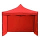 thumbnail image 1 of Carpa 3 x 3 Metros Toldo Lona Impermeable Plegable Para Jardin Color Rojo Practiksa  Carpa con Pared, 1 of 5