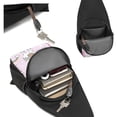 thumbnail image 6 of Disketp Sling Backpack,Multipurpose Crossbody Shoulder Bag Travel Hiking Daypack-No Drama Llama, 6 of 6