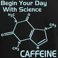 thumbnail image 3 of CafePress - Caffeine Molecule Pajamas - Women's Short Sleeve Print T-Shirt and Pants Dark Cotton Pajama Set, 3 of 7