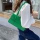 thumbnail image 2 of Bolso de hombro cuadrado de cuero con solapa y textura para mujer, 2 of 5