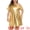 Gold, variant on DARING DIVA Women's Plus Metallic Off the Shoulder Party Clubwear 1X Gold