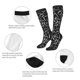 thumbnail image 3 of Fotbe Numbers Calcetas Divertidas Estampadas para Hombre y Mujer, Calcetas de Algodón hasta la Rodilla para Caminar, Correr, Enfermería y Embarazo, 3 of 6