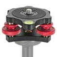 thumbnail image 2 of LP-64 Tripod Leveler with Bubble Level 15Kg Load for Cameras Aerial Photography, 2 of 9