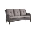 thumbnail image 6 of POCASSY 74" Wide Outdoor Wicker Patio Sofa with Cushions, 6 of 8