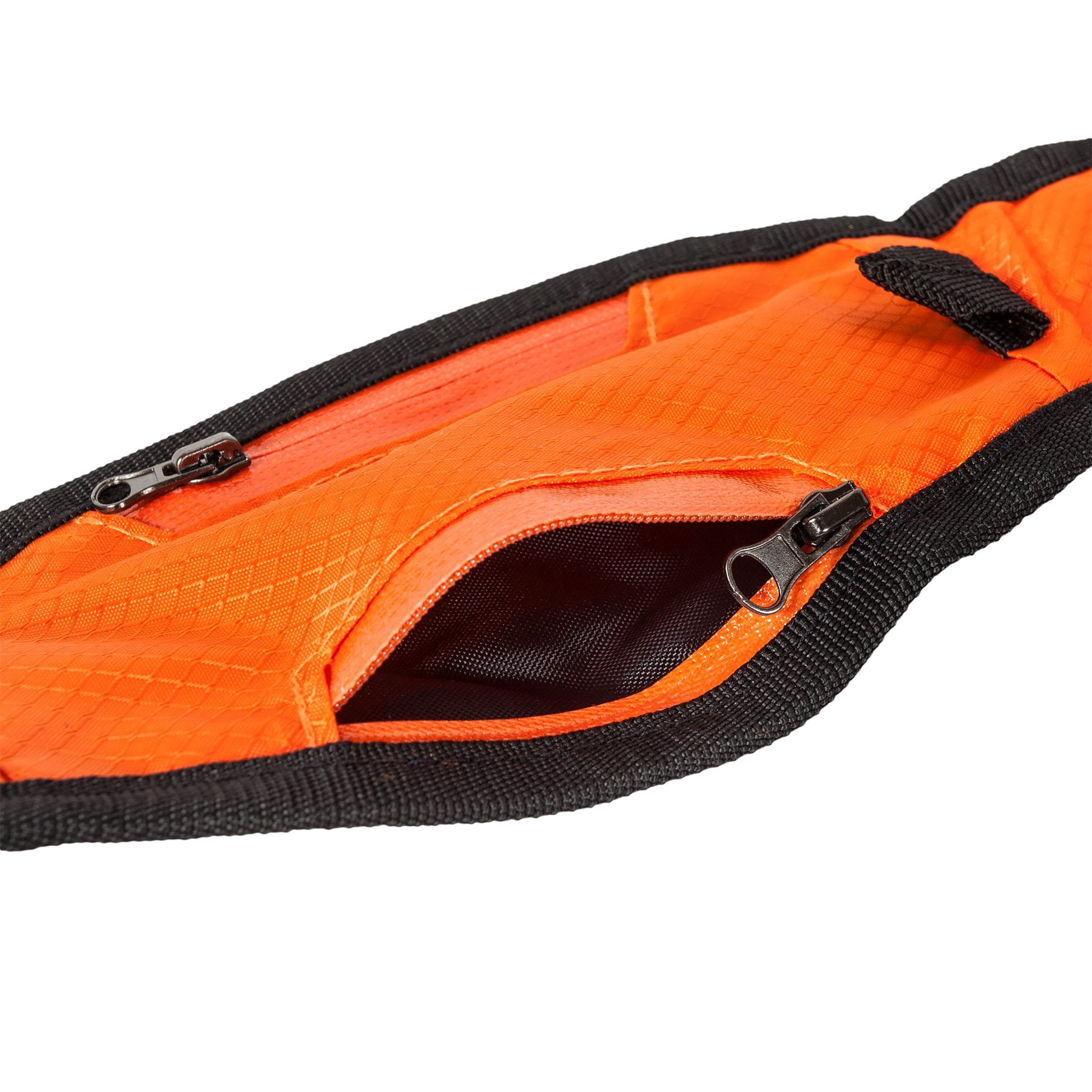 Pet Life LS12OR 2 in1 Training Dog Leash & Pet Belt with Pouch, Orange - One Size
