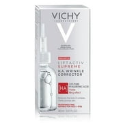 Vichy LiftActiv Supreme H.A. Wrinkle Corrector Serum For Face, Anti-Aging Facial Serum to Reduce Wrinkles, Plump, & Smooth, Moisturizing for Sensitive Skin , Fragrance-Free 1.01 fl oz *EN