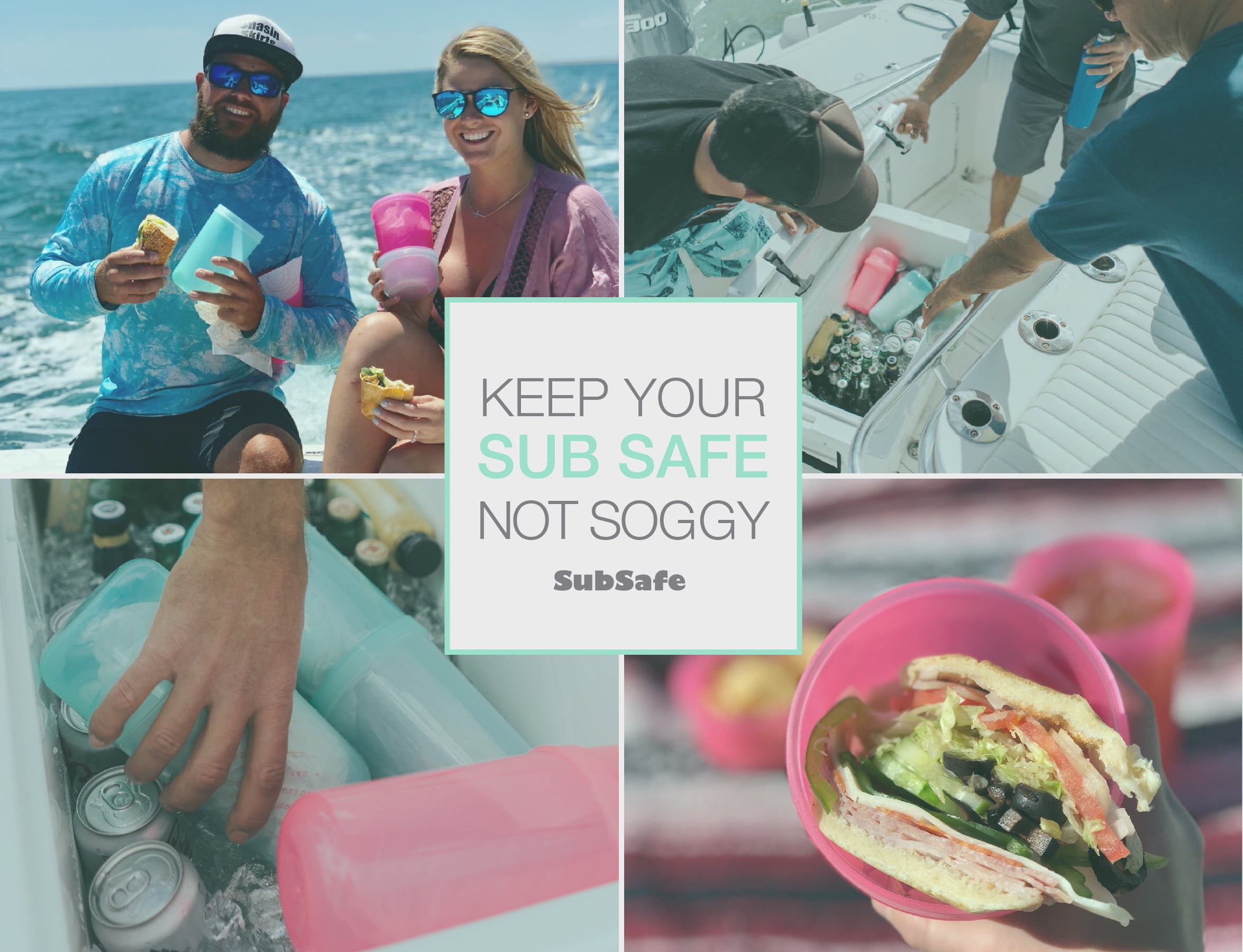 SubSafe SubSafe Sub Sandwich Food Storage Container