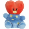 thumbnail image 1 of Aurora Adorable BT21 Palm Pals TATA Peluche - Amusement de Collection - Douceur Mignonne - Rouge 5 Pouces, 1 of 1