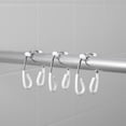 thumbnail image 1 of Ganchos dobles para cortina de baño 12 piezas Flex Blanco Umbra Umbra 1013172-666, 1 of 2